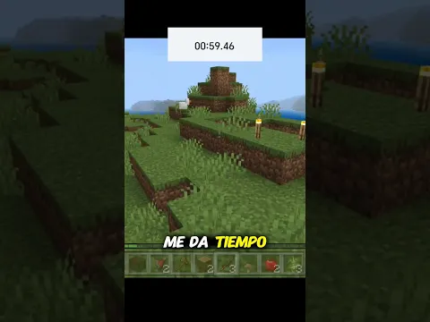 Jugando Minecraft 1 Minuto Hasta Conseguir Novia 🥳 #shorts
