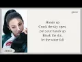 Download Lagu MEOVV HANDS UP karaoke with easy lyrics