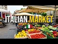 WALKING IN SPEZIA OPEN AIR MARKET Authentic Italian Street Market Tour