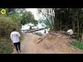 RV travel vlog, into the deep mountains, the water is crystal clear, here is the tourist attraction