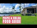 Best Places to Eat on Kauai s South Shore Poipu Koloa