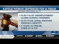 Kapolei woman sentenced for unemployment fraud