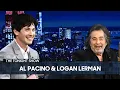 Al Pacino and Logan Lerman Swap Stories About Seeing Eye Dogs and Working Out with Chris Hemsworth