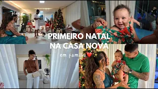 Vlog: primeiro natal com minha filha na casa nova + arrume-se comigo!