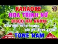 Download Lagu Hoa Trinh Nữ Karaoke Tone Nam Beat Phối Disco Hải Ngoại || Karaoke Hà Thảo Ân