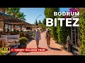 Bitez Beach Walking Tour Summer Crowds in Bodrum s Hidden Paradise Turkey 4K