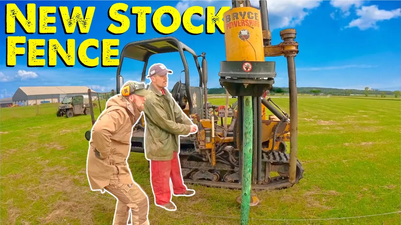 Stock Fencing In Scotland With A New Product