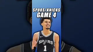 Spurs Vs Knicks Game 4 NBA Finals
