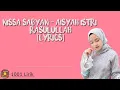 Download Lagu Nissa Sabyan - Aisyah Istri Rasulullah [Lyrics]