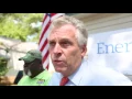 Gov McAuliffe talks about inmate deaths at regional jail