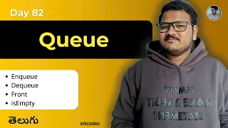 Queue Data Structure Explained Enqueue Dequeue Front isEmpty srkcodes