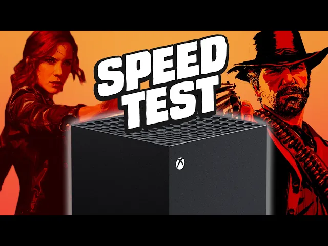 Xbox Series X Load Time Comparison (RDR2, Control, FFXV)