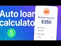 Auto Loan Calculator - Calculate Your Payments for FREE