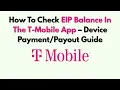 How To Check EIP Balance In The T-Mobile App - Device Guide