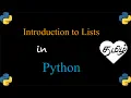 19 Introduction to lists in Python In Tamil