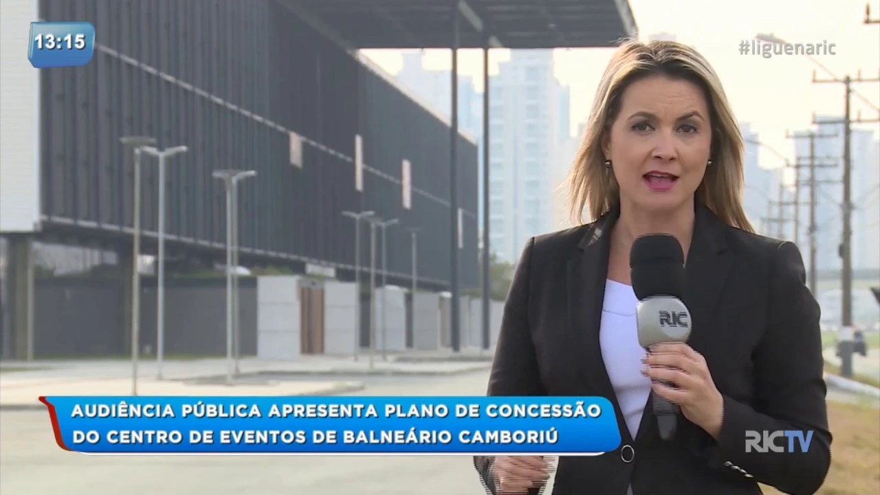 Audiência pública apresenta plano de concessão do Centro de Eventos de BC