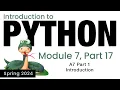 Python - Module 7
