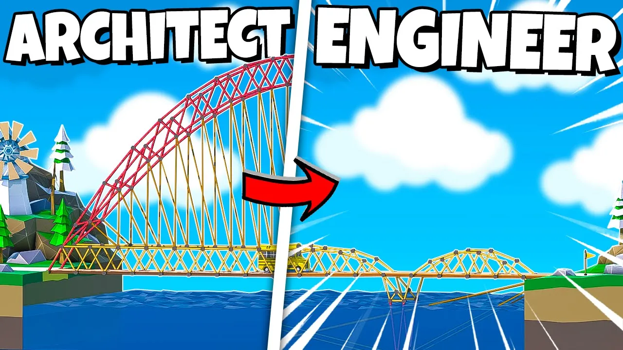 Building HUGE SPAN bridges the engineering way... Poly Bridge 2!