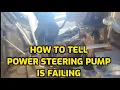 Noisy Power Steering Pump How to Tell It Is Bad
