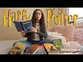 I read harry potter for the FIRST TIME reading vlog