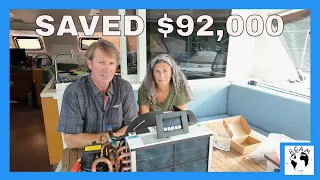 We Bought $150,000 of Boat Gear for $50,000. Ep.76 #sailingcatamaran