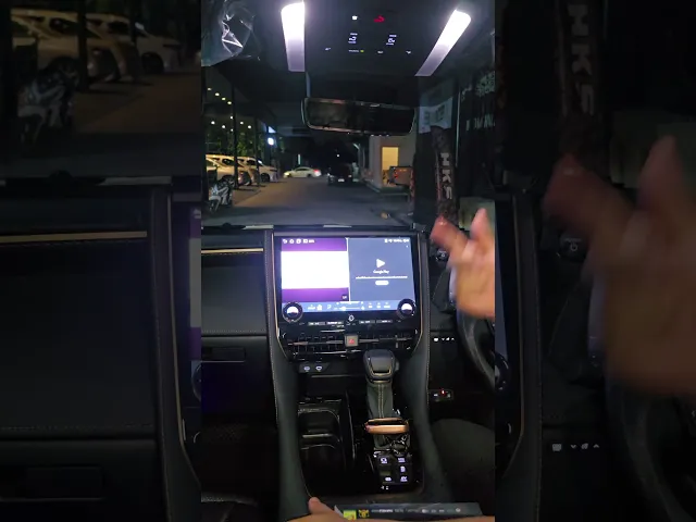 จอมัลติมีเดียตรงรุ่น Toyota Alphard / Vellfire 40 จอแอนดรอยด์