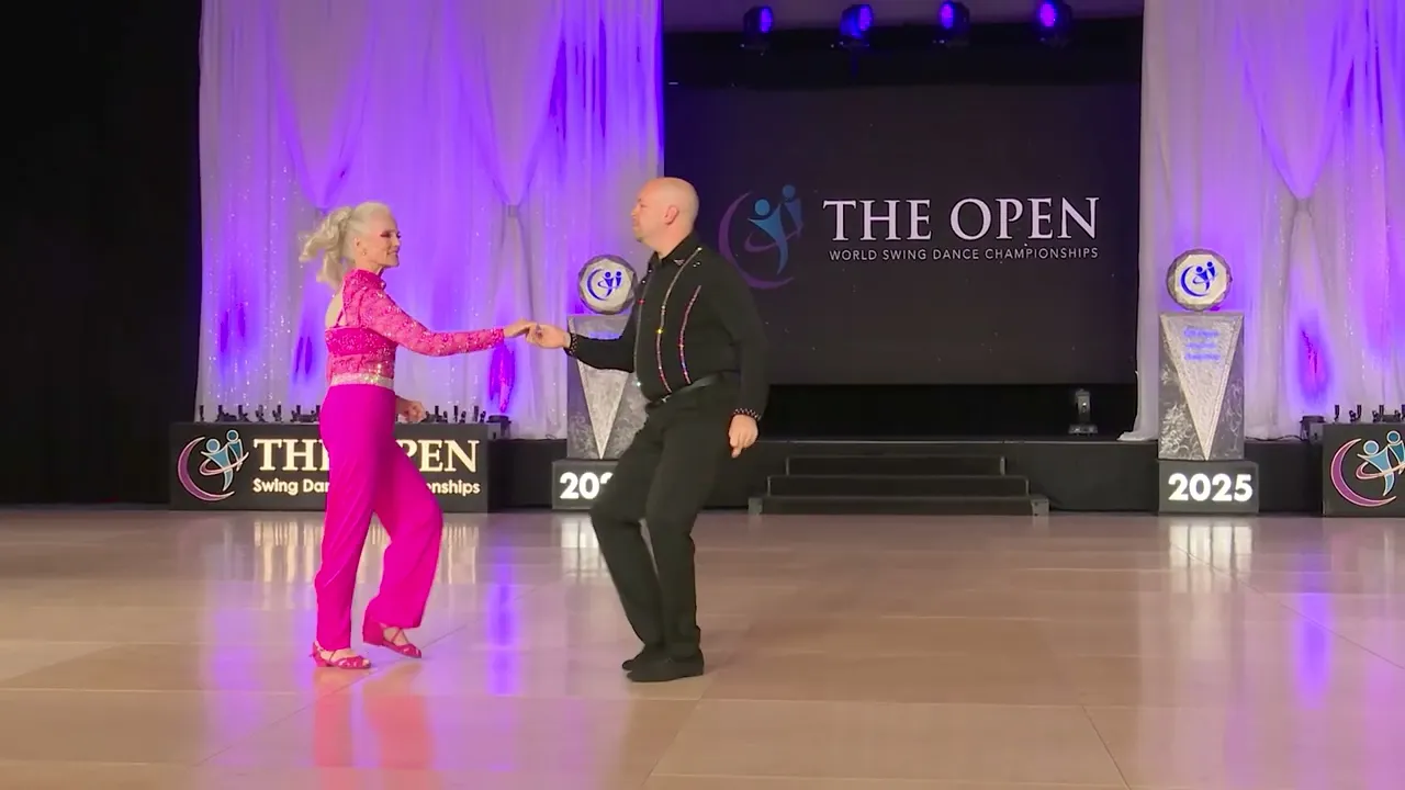 Matt Auclair and Diana Burkholder - Pro-Am Sophisticated Follower Finalist - The Open 2025