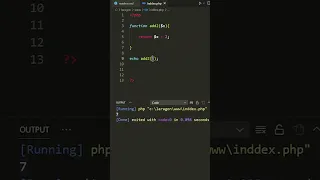 Add Return value in PHP Function