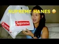 Supreme Hanes Softest white T-shirt Cheers Marie