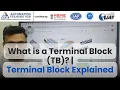 What is a Terminal Block TB How Terminal Blocks Work Explained in Hindi