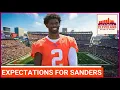 What are your REALISTIC EXPECTATIONS for Shedeur Sanders in his preseason debut vs the Bears