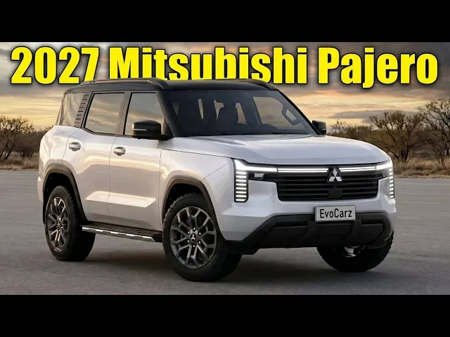 2027 Mitsubishi Pajero Confirmed: Return of the Rugged Body-on-Frame Icon