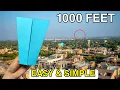 Download Lagu How to make a Paper Airplane that flies Far 1000 Feet - paper airplane easy
