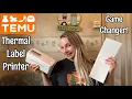 TEMU Product Review - Thermal Label Printer