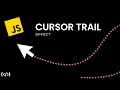 Cursor Trail Effect using JavaScript Mouse Events