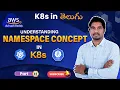 Understanding Namespace concept in K8s EKS in Telugu EKS with Avinash