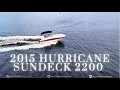 2015 Hurricane SunDeck 2200 Boat Bowrider Boat For Sale Family Fun Deck Boat New Upholstery