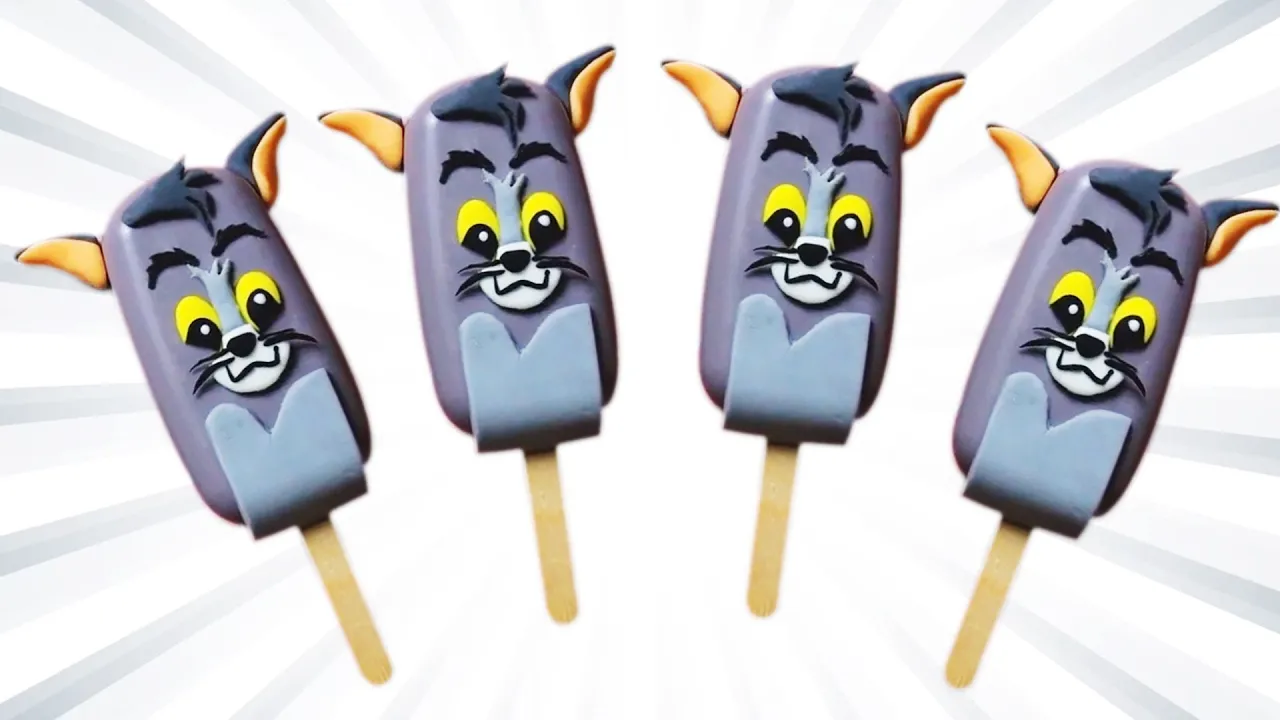 Talking Tom Cake Pops   How To Make Caksicles   Tom Cake Popsicles Recipe