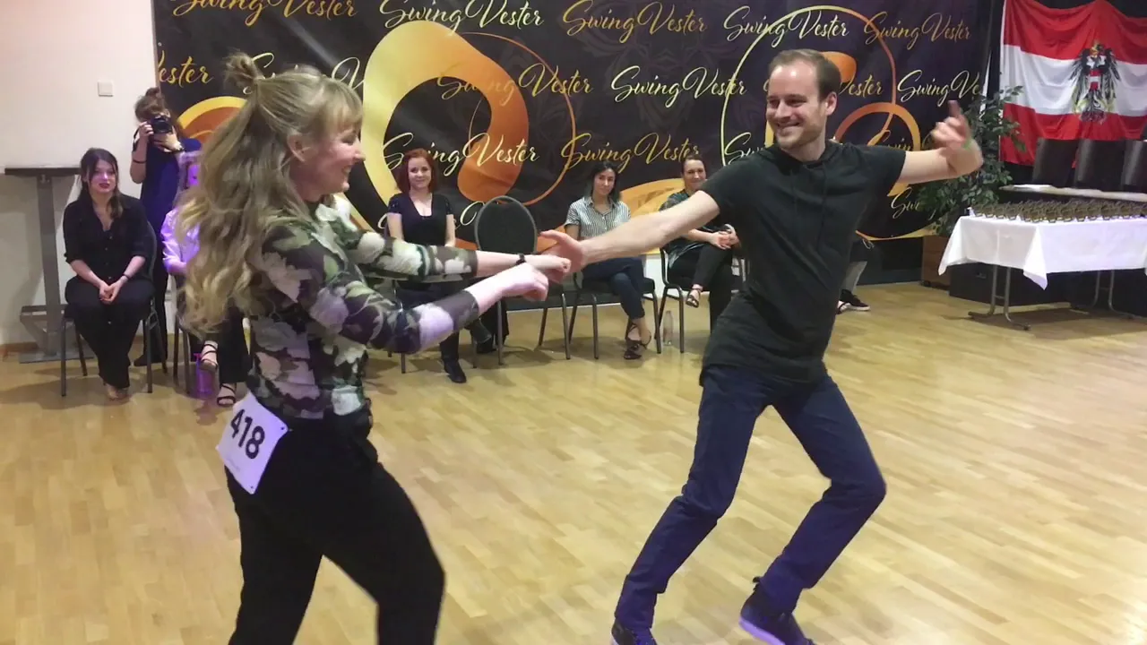 Christian Kaller & Trine Nordkvelle - 3rd place Advanced - Swingvester 2018