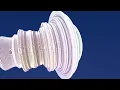 Tessabulb flythroughs 4d hypercomplex fractal exploration using 3d slice