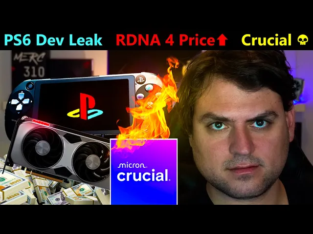 PS6 &amp; PSSR2 Dev Update | AMD RDNA4 2026 Price Leak | Micron Kills Crucial DDR5 [November Loose Ends]