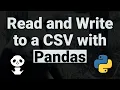Python How to Read and Write to A CSV File With Pandas