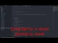 Python Coding in Ren Py in Atom Part 1 Setting Up Atom and Ren Py
