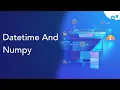 Datetime And Numpy ExcelR