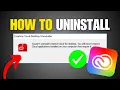 How To Completely Uninstall Adobe Creative Cloud on Windows 11