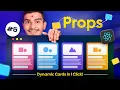 Props in ReactJS Explained in Hindi Make Dynamic Cards Buttons Using Props