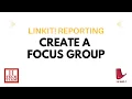 Create a Focus Group in LinkIt