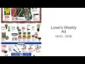 Lowe s Weekly Ad -