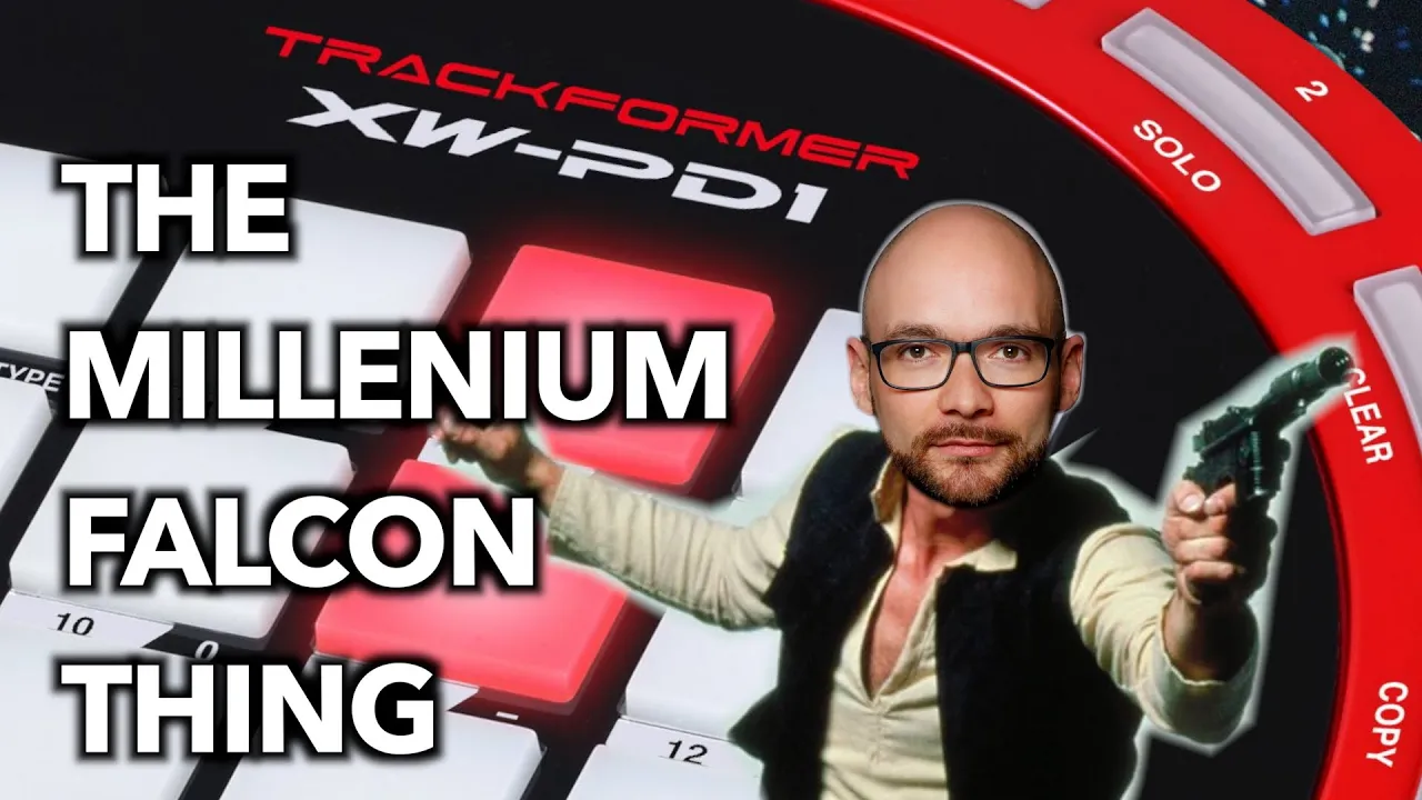 Bad Gear - Casio Trackformer XW-PD1 (The Millenium Falcon Thing)