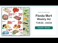 Fiesta Mart Weekly Ad 26 - 26 Best Deals